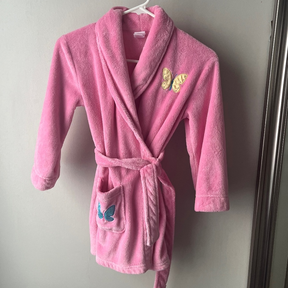 Kids Pink Robe YS